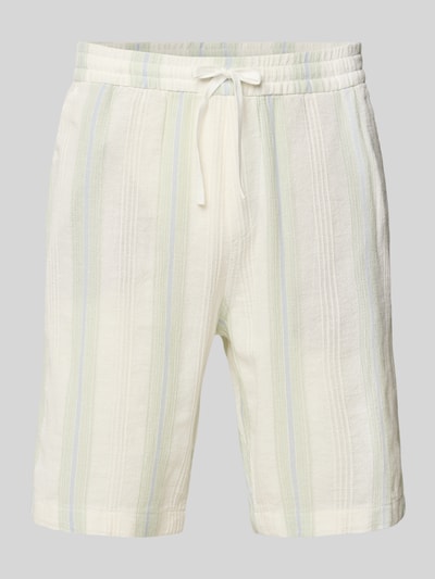 Tom Tailor Denim Relaxed Fit Chinoshorts aus reiner Baumwolle Offwhite 2