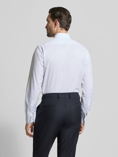 BOSS Regular Fit Businesshemd aus Baumwolle Weiss 5
