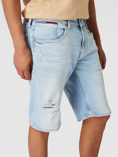 Tommy Jeans Jeansshorts im Used-Look Modell 'RONNIE' Jeansblau 3