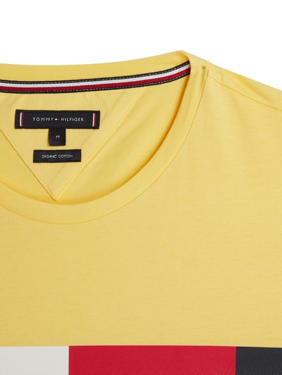 Tommy Hilfiger T-shirt met logoprint  Geel - 2