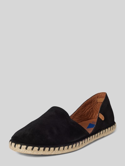 Verbenas Espadrilles in unifarbenem Design Modell 'CARMEN SERRAJE' Black 1