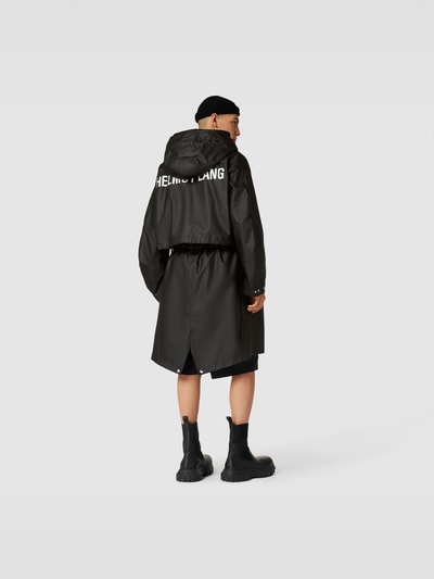 Helmut Lang Parka mit Pattentaschen Black 5