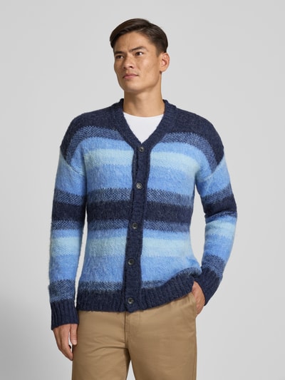 Scotch & Soda Strickjacke mit V-Ausschnitt Marine 4