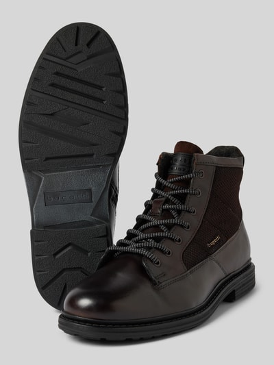 bugatti Boots aus Leder-Mix Modell 'Abel' Dunkelbraun 4