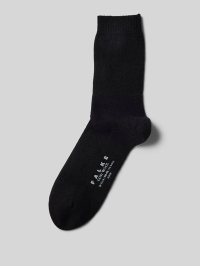 Falke Socken mit hochwertigem Woll-Kaschmir-Mix Modell 'COSY WOOL' Black 1