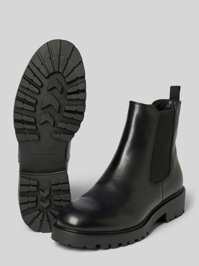 Vagabond Chelsea Boots aus Rindsnappa mit Profilsohle Black 4