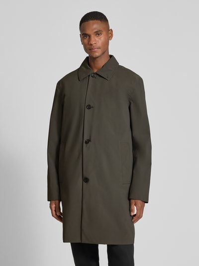 SELECTED HOMME Regular Fit Funktionsmantel mit ausknöpfbarer Weste Modell 'SILAS' Gruen 4