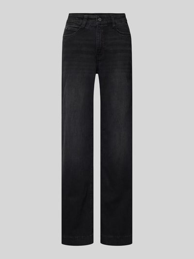 MAC Wide Leg Jeans im 5-Pocket-Design Modell 'Dream Wide Authentic' Black 2