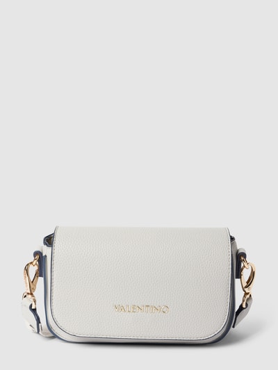 VALENTINO BAGS Torebka z detalem z logo model ‘SWIM’ Jasnoszary 1