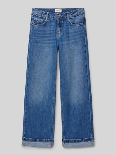 Only Loose fit jeans in 5-pocketmodel, model 'HOPE' Blauw - 1