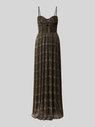 GUIDO MARIA KRETSCHMER WOMAN Abendkleid mit Nahtreißverschluss Modell 'Danielle' Gold 2