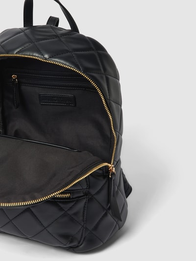 VALENTINO BAGS Rucksack in Stepp-Optik Black 4