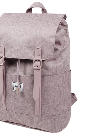 Herschel Rucksack mit Multimediafach Modell 'Retreat'  Flieder Melange 2