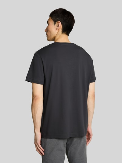Tom Tailor Regular Fit T-Shirt aus reiner Baumwolle Dunkelgrau 5