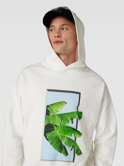 Blue Sky Inn Hoodie mit Motiv-Print Weiss 3