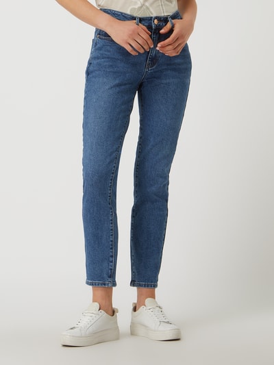 Vila Straight Fit Jeans mit Stretch-Anteil Modell 'Stray' Jeansblau 4