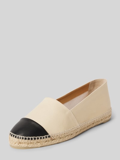 Castañer Espadrilles mit Strukturmuster Modell 'KATTY' Ecru 1