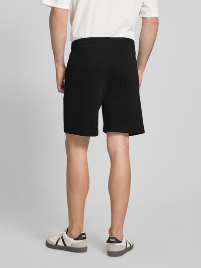 JACK & JONES Sweatshorts mit Label-Stitching Modell 'KARL' Black 5