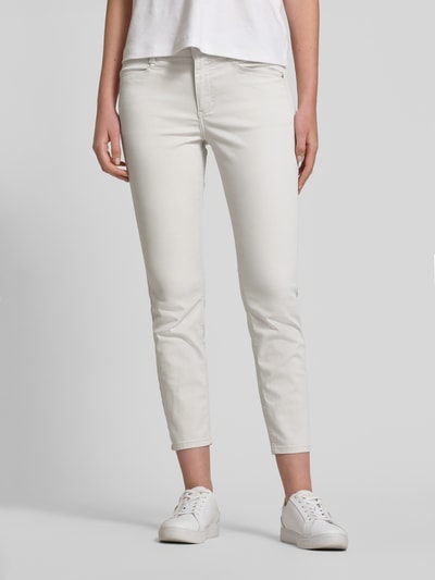 Angels Slim Fit Caprihose mit Eingrifftaschen Modell 'ORNELLA SPORTY' Offwhite 4