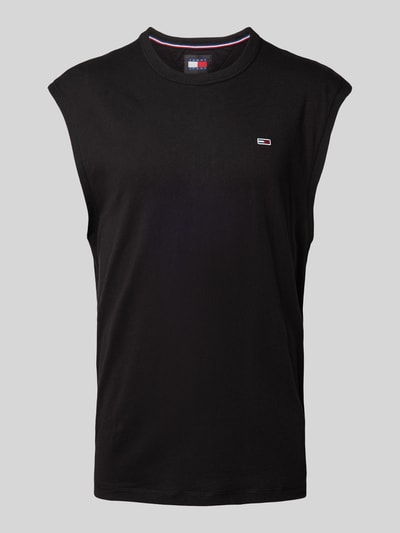 Tommy Jeans Tanktop mit Label-Stitching Black 2