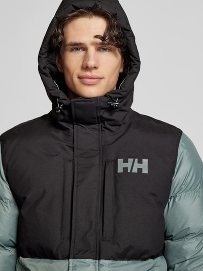 Helly Hansen Gewatteerd jack met labelprint, model 'ACTIVE' Grafiet - 3