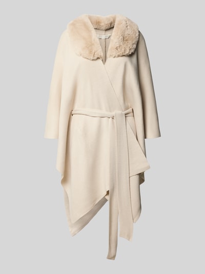 Apricot Cardigan in Wickel-Optik mit Bindegürtel Sand 2