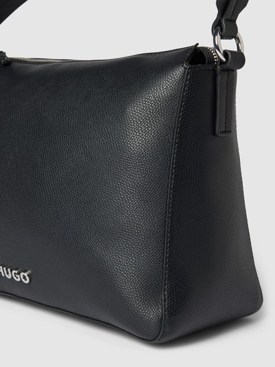 HUGO Handtasche mit Label-Detail Modell 'Chris' Black 3