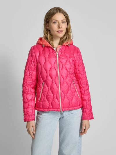 Fuchs Schmitt Steppjacke mit Kapuze Pink 4