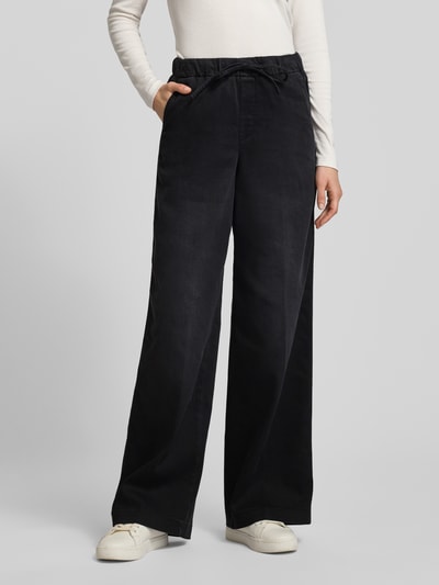 MAC Jeansy z elastycznym pasem Czarny 4