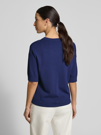 b.young Regular Fit T-Shirt aus Viskose-Mix Modell 'Morla' Marine 5
