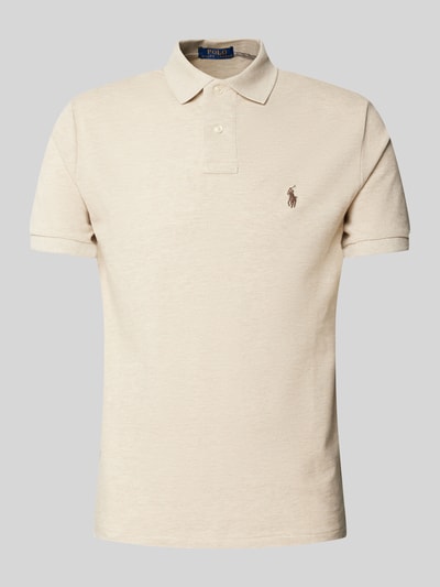 Polo Ralph Lauren Poloshirt mit Label-Stitching Mittelgrau 2