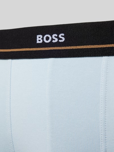 BOSS Trunks mit elastischem Logo-Bund im 3er-Pack Petrol 2