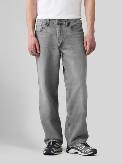Levi's® Baggy Jeans aus reiner Baumwolle mit Label-Patch Mittelgrau 3