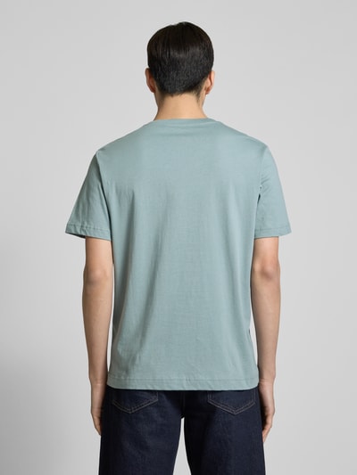 Tom Tailor Regular fit T-shirt van puur katoen Mintgroen - 5