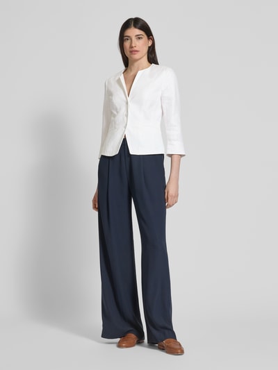 WHITE LABEL Blazer mit Leistentaschen Offwhite 1