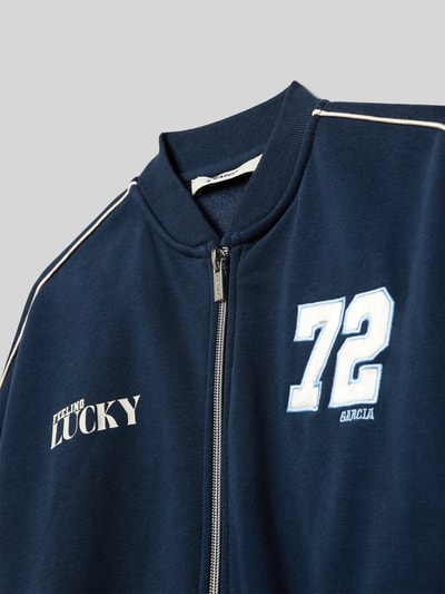 Garcia Sweatjack met ritssluiting Marineblauw - 2