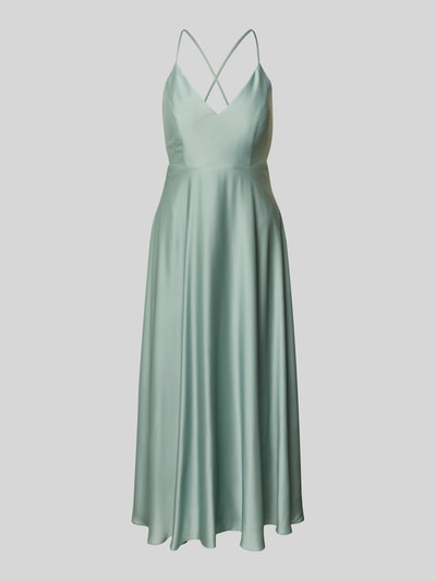 Jake*s Cocktail Cocktailkleid mit V-Ausschnitt Hellgruen 2