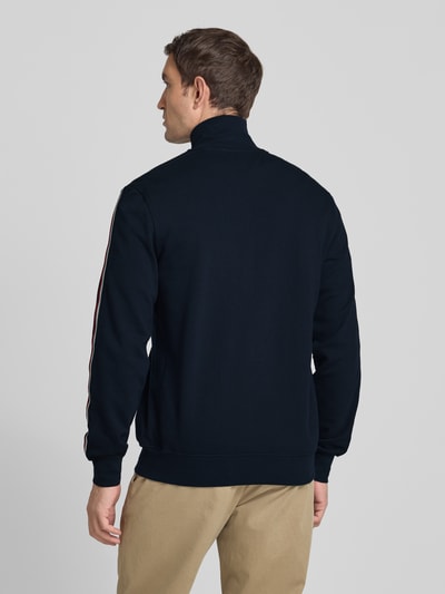 Tommy Hilfiger Regular Fit Sweatjacke aus reiner Baumwolle Marine 5