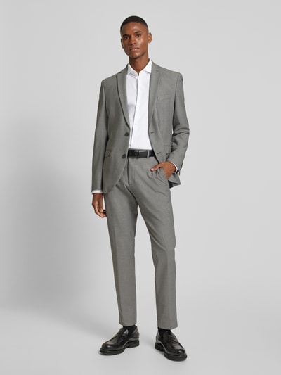 Jake*s Slim Fit Business-Hemd mit Haifischkragen Weiss 1