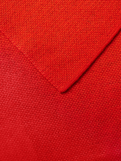 BOSS x Russell Athletic Schal mit Label-Print Orange 3
