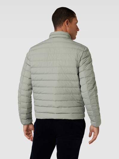 Emporio Armani Daunenjacke mit Stehkragen Oliv 5