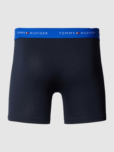 Tommy Hilfiger Boxershort met elastische band in een set van 3 stuks Donkerblauw - 3