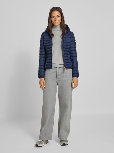 SAVE THE DUCK Steppjacke mit Zweiwege-Reißverschluss Modell 'DAISY' Dunkelblau 1