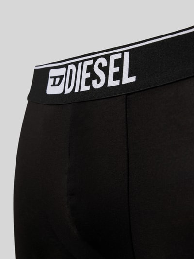 Diesel Boxershort met elastische band met logo in een set van 3 stuks Zwart - 2