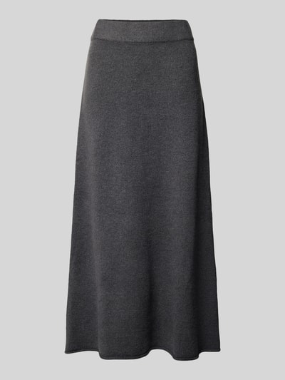 Christian Berg Woman Strickrock mit elastischem Bund Dunkelgrau 2