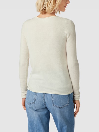 Joseph Janard Gebreide pullover met boothals Ecru - 5