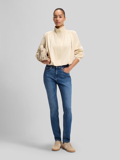 BOSS Orange Jeansy barrel z czystej bawełny model 'C_DIANA HR' Niebieski 1