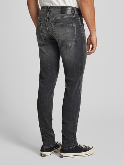 G-Star Raw Slim Fit Jeans mit 5-Pocket-Design Black 5