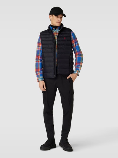 Polo Ralph Lauren Bodywarmer met opstaande kraag in zwart online