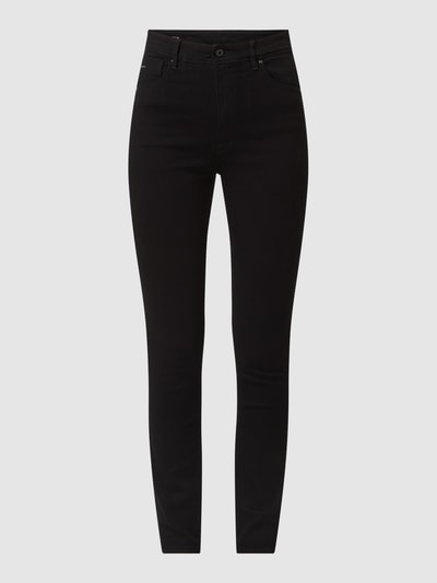 G-Star Raw Skinny Fit Ultra High Rise Jeans mit Stretch-Anteil Modell 'Kafey' Black 2